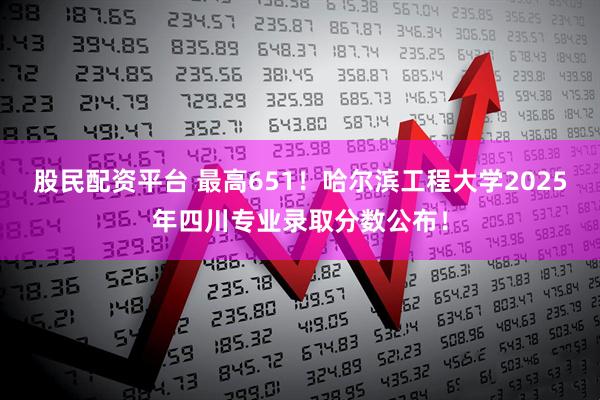 股民配资平台 最高651！哈尔滨工程大学2025年四川专业录取分数公布！